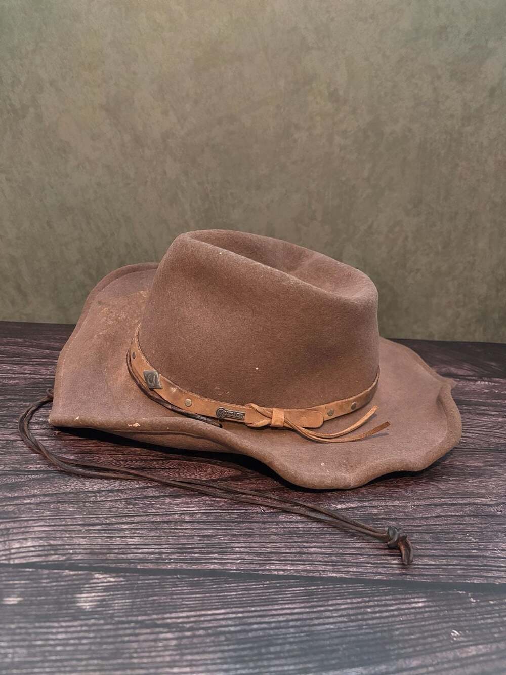 Outback Trading Company Wool Felt Cowboy Hat Brown